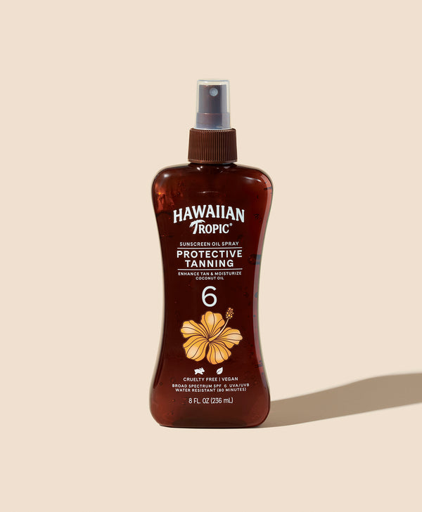 Island Tanning Oil Pump Spray SPF 6